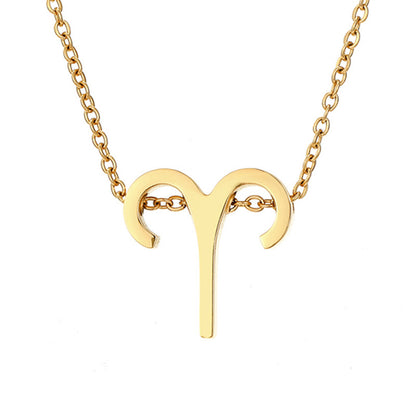 Zodiac Pendant Necklace for Women | Star Sign Gift