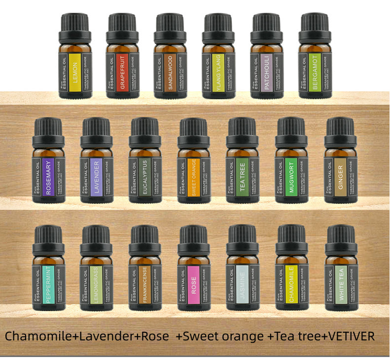 Aromatherapy Candle with Essential Oils – Ginger, Wormwood, Rose Sandalwood Fragrance Box - Hair Oils | Buy Online in UK