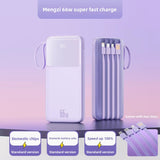 Portable Power Bank with Built-in Cable | Fast Charging Travel Charger UK - Power Banks | Buy Online in UK
