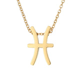Zodiac Pendant Necklace for Women | Star Sign Gift