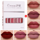 6 Boxes Matte Non-stick Waterproof Lipstick – Long Lasting Lip Gloss Set - Lipsticks | Buy Online in UK