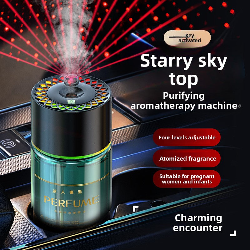Smart LED Car Aromatherapy Diffuser with Nano Spray