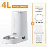 4L Automatic Pet Feeder Cat Food Dispenser Accessorie - Automatic Feeders | Buy Online in UK