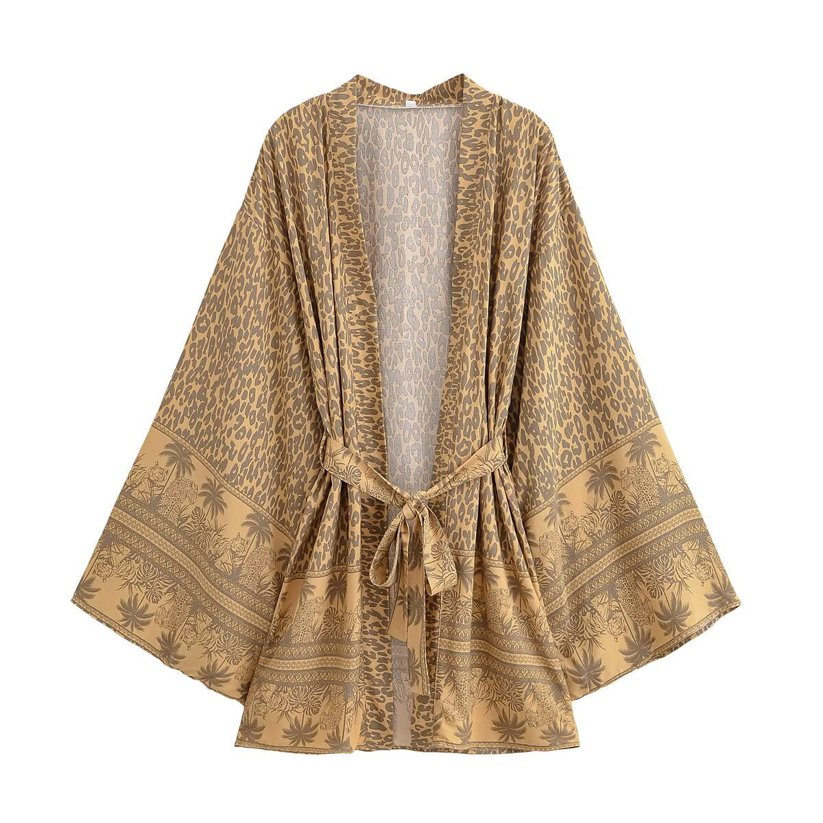 Printed casual loose beach kimono for women - Kimonos | Buy Online in UK