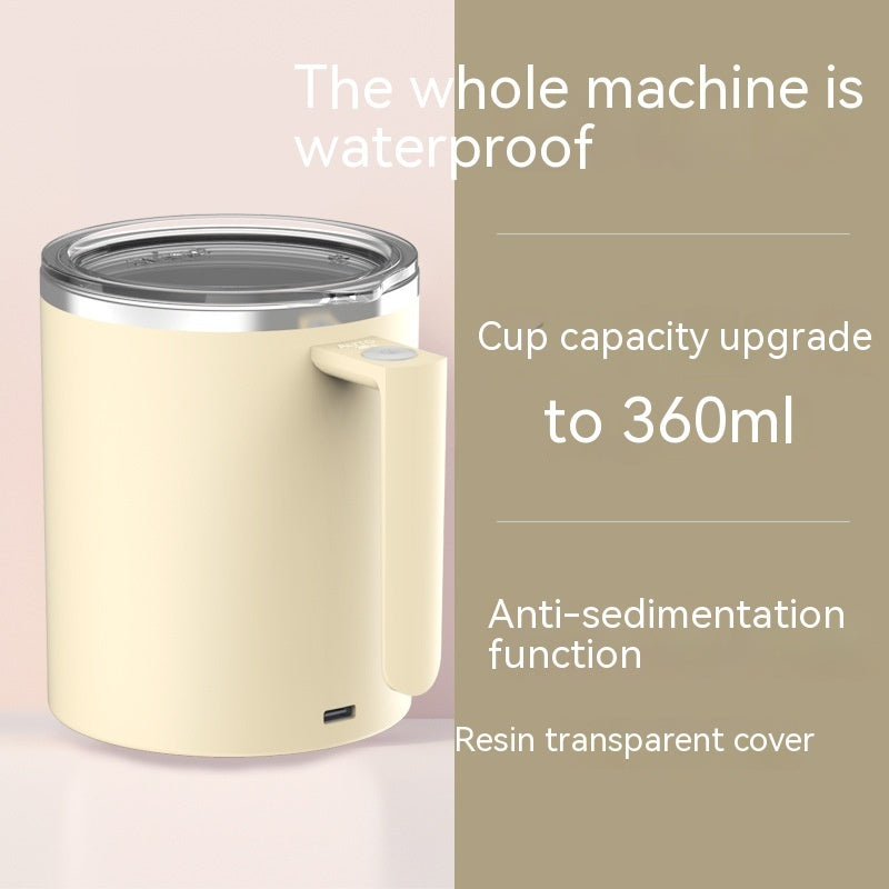 Portable Magnetic Automatic Mixing Coffee Cup – Rechargeable Smart Self‑Stirring Travel Cup - Mugs | Buy Online in UK
