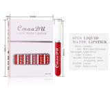 6 Boxes Matte Non-stick Waterproof Lipstick – Long Lasting Lip Gloss Set - Lipsticks | Buy Online in UK