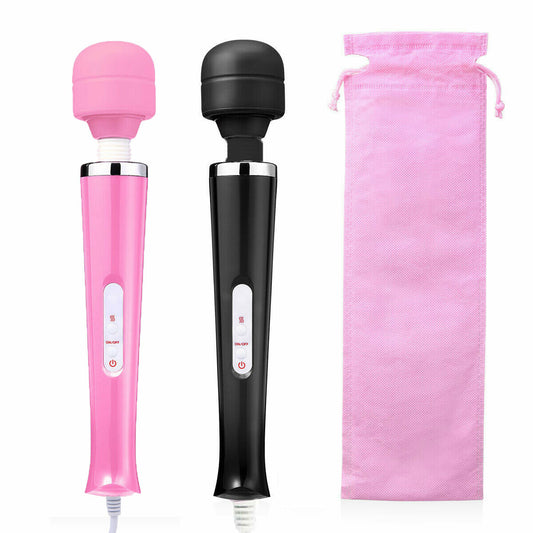 20 Speed Magic Massager Wand Full Body Pain Powerful Waterproof 10 Vibration - Electric Massagers | Buy Online in UK