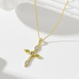 Buy Cross Pendant Necklace with Zircon for Women | Sparkling Faith Jewelry UK in UK - High Quality Necklaces