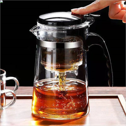 High Temperature Resistant Elegant Household One-click Filtering Tea Cup - Teapots | Buy Online in UK