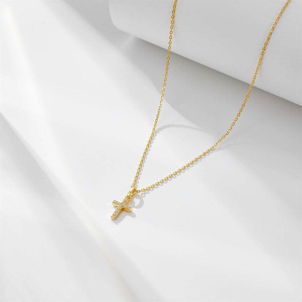 Buy Diamond Cross Necklace for Women | Elegant Faith Jewelry UK in UK - High Quality Necklaces