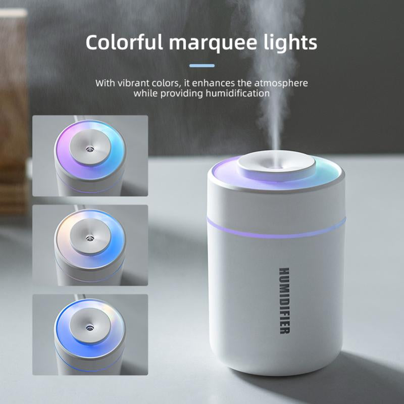 Oriday Mini USB Humidifier with 7-Colour LED Light - Uncategorized | Buy Online in UK