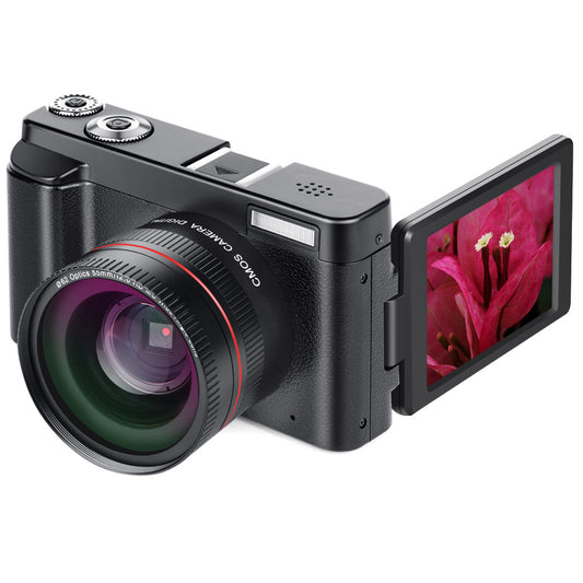 HD WIFI SLR Camera with Digital Flip Screen – Perfect for Vlogging & Photography - Compact Digital Cameras | Buy Online in UK