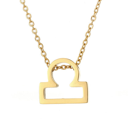 Zodiac Pendant Necklace for Women | Star Sign Gift