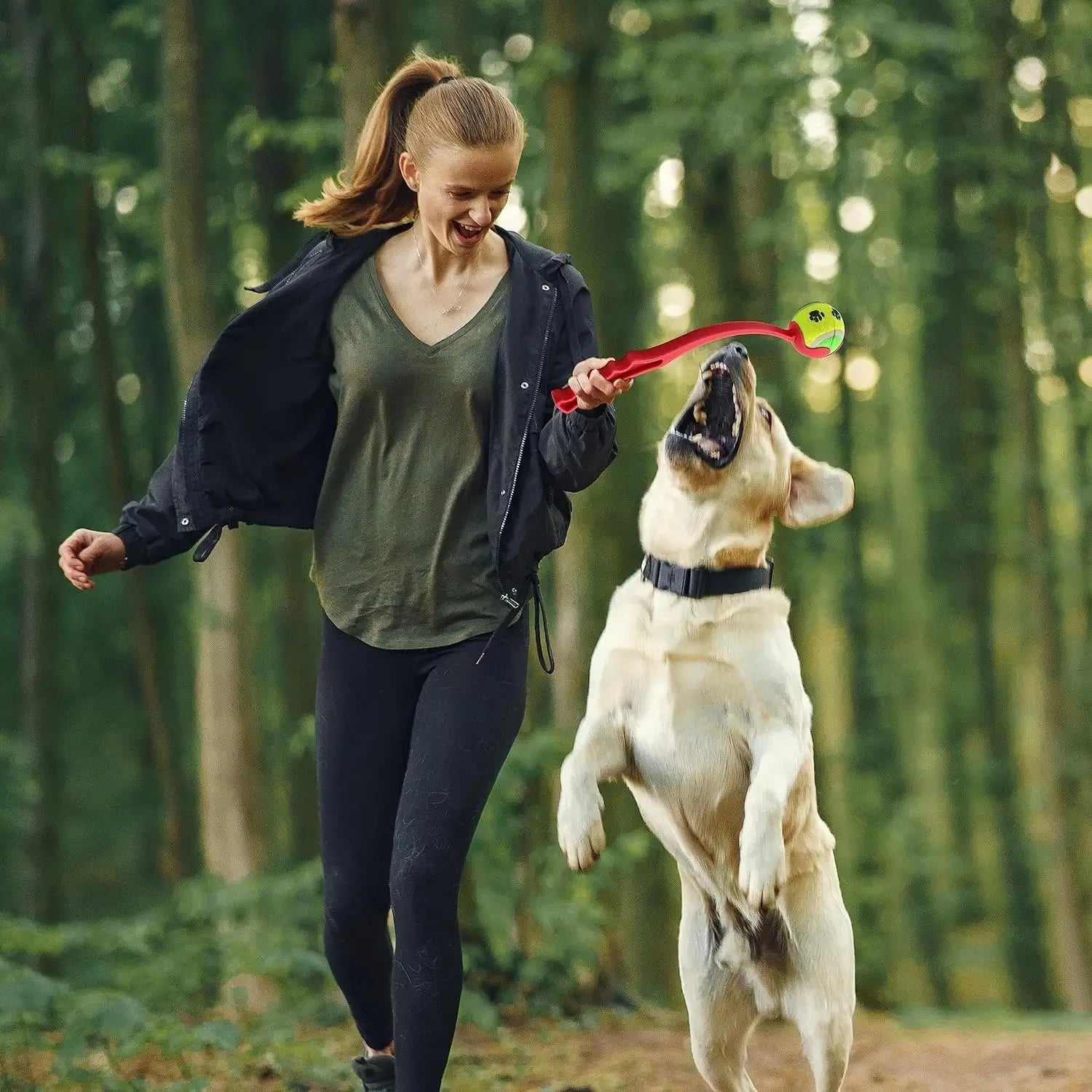 Pet Throwing Stick Dog Hand Throwing Ball Toys Pet - Uncategorized | Buy Online in UK