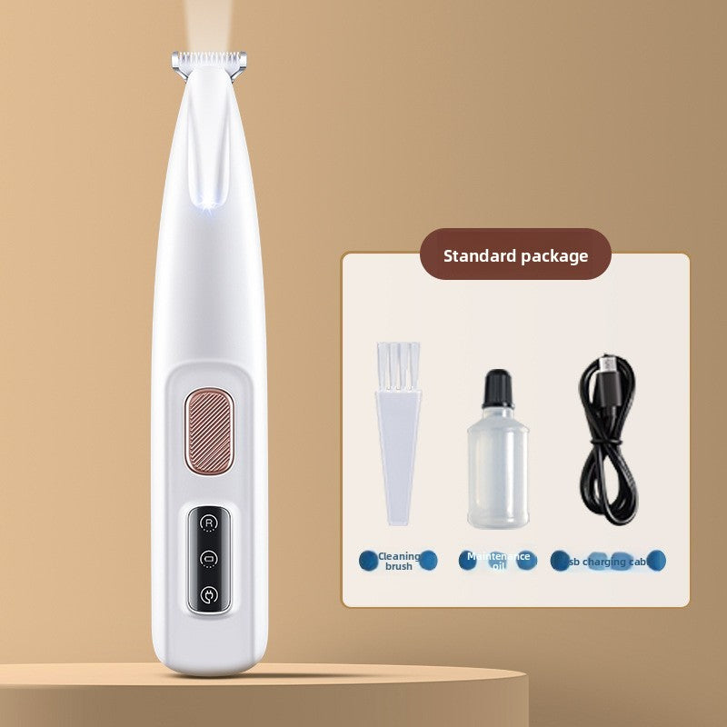 Pet Hair Trimmer with LED Light ? Quiet Waterproof Groomer for Dogs & Cats - Trimmers | Buy Online in UK