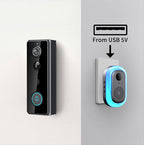 Graffiti Smart Doorbell IP65 Waterproof – Remote Real-time Monitoring - Home Alarm Systems | Buy Online in UK