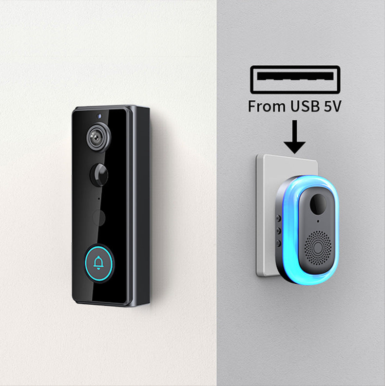 Graffiti Smart Doorbell IP65 Waterproof – Remote Real-time Monitoring - Home Alarm Systems | Buy Online in UK