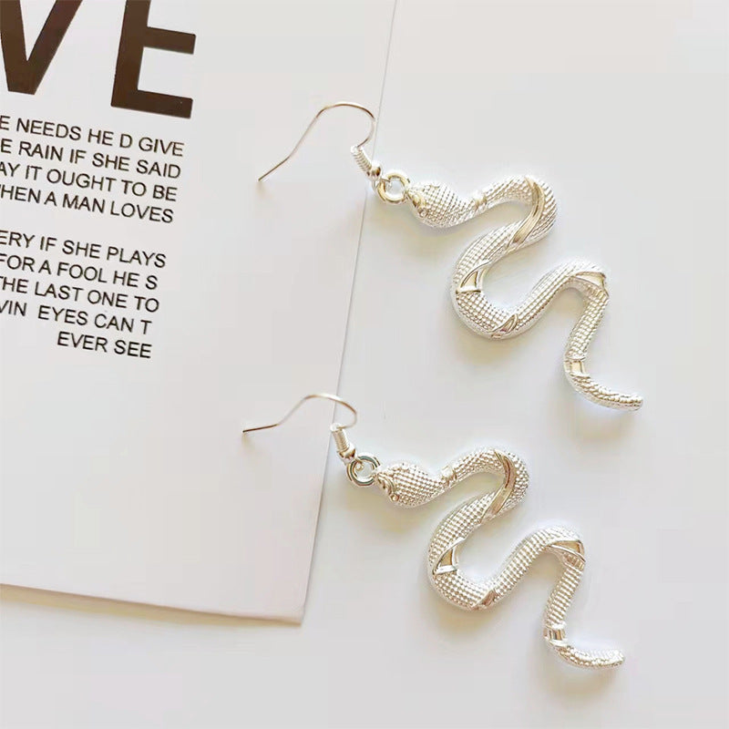Popular Jewelry Snake-Shaped Element Necklace Personalized Fashion Retro - Necklaces | Buy Online in UK