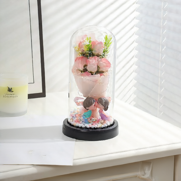 Bouquet soap flower night light - Decorative Bottles | Buy Online in UK