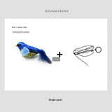 Cute Bird Design Cat Teaser Toy, SimulationParrot Cat Teaser Toy - Animals & Pet Supplies | Buy Online in UK