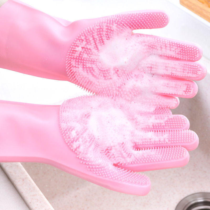 Pet Silicone Bath and Grooming Gloves - Gloves | Buy Online in UK