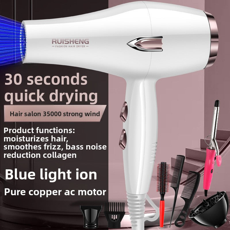 High-Power Household Hair Dryer | Fast Dry Professional Blow Dryer UK - Hair Dryers | Buy Online in UK