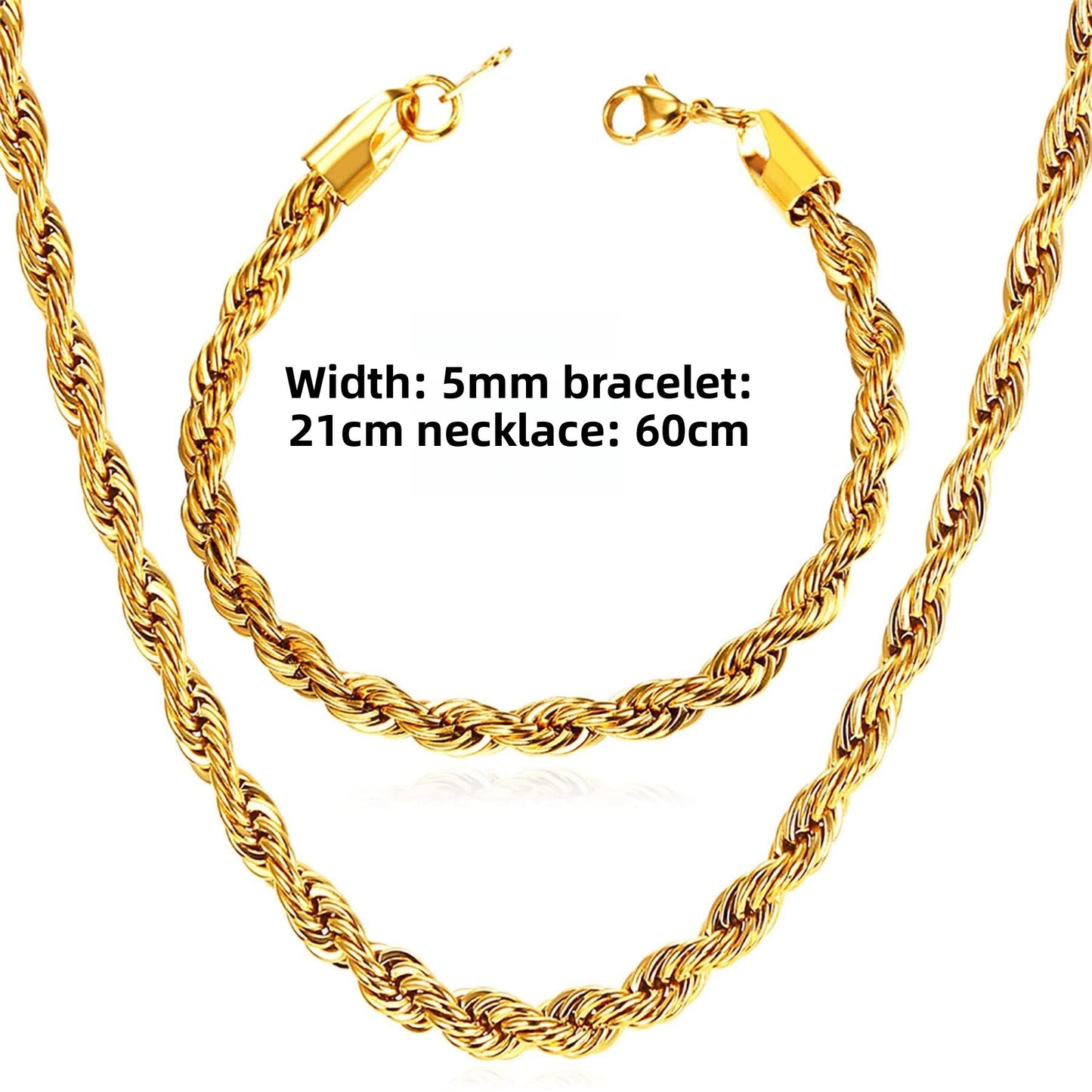 Stainless Steel Jewelry for Women & Men – Durable