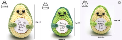 Wool Crocheted Positive Energy Potato Facial Expression Package – Wool Fruit - Stuffed Animals | Buy Online in UK