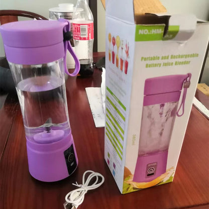Portable USB Rechargeable Mini Blender – Electric Fruit Juicer - Food Blenders | Buy Online in UK