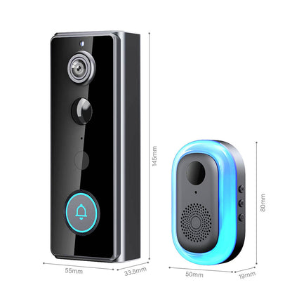 Graffiti Smart Doorbell IP65 Waterproof – Remote Real-time Monitoring - Home Alarm Systems | Buy Online in UK