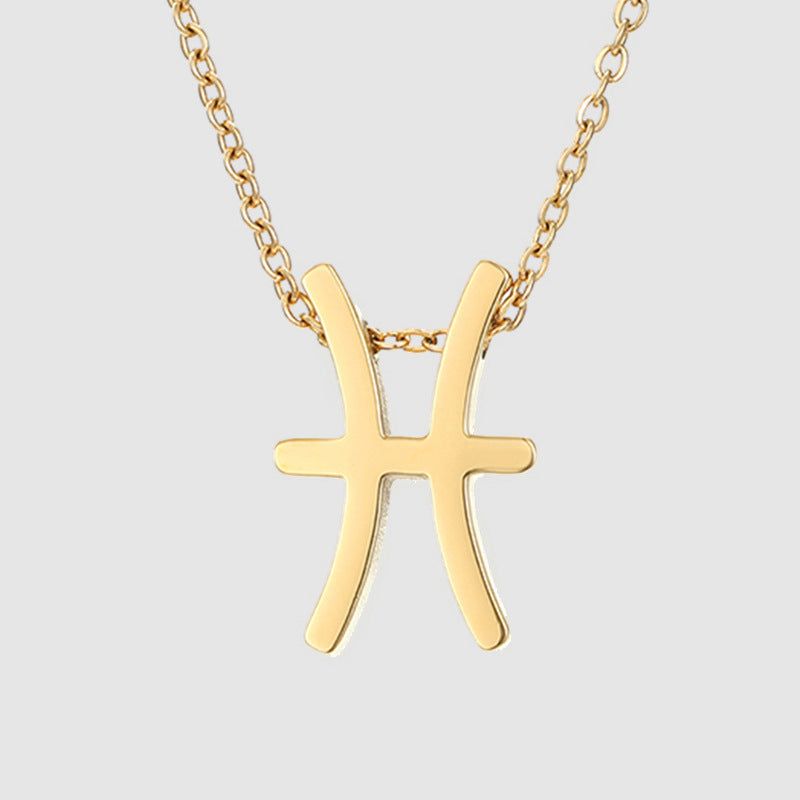 Zodiac Pendant Necklace for Women | Star Sign Gift