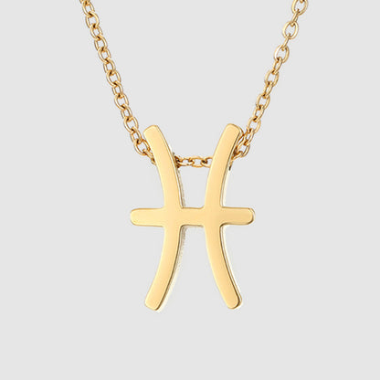Zodiac Pendant Necklace for Women | Star Sign Gift