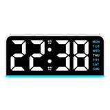 LED Digital Alarm Clock with Date Display