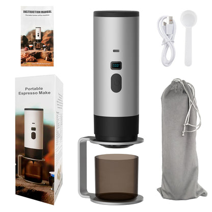 Buy Wireless Portable Espresso Machine for Car & Travel – Electric Capsule Coffee Maker in UK - High Quality Espresso Machines