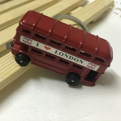 Male And Female UK London Double Decker Bus Keychain - Uncategorized | Buy Online in UK