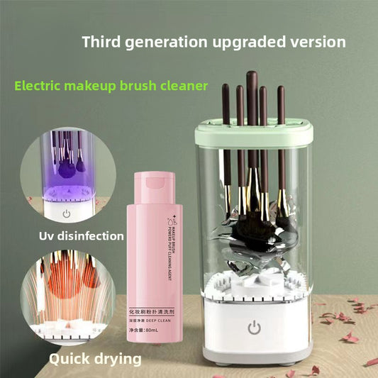 Automatic Makeup Brush Cleaning Machine with Drying and Disinfection - Cosmetic Tool Cleansers | Buy Online in UK