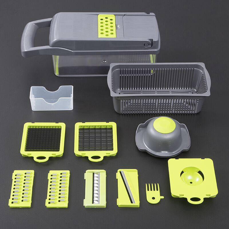 Multifunctional Vegetable Cutter Home Kitchen Slicing And Dicing Fruit Artifact - Buy Online at RONGORA LTD