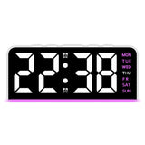 LED Digital Alarm Clock with Date Display