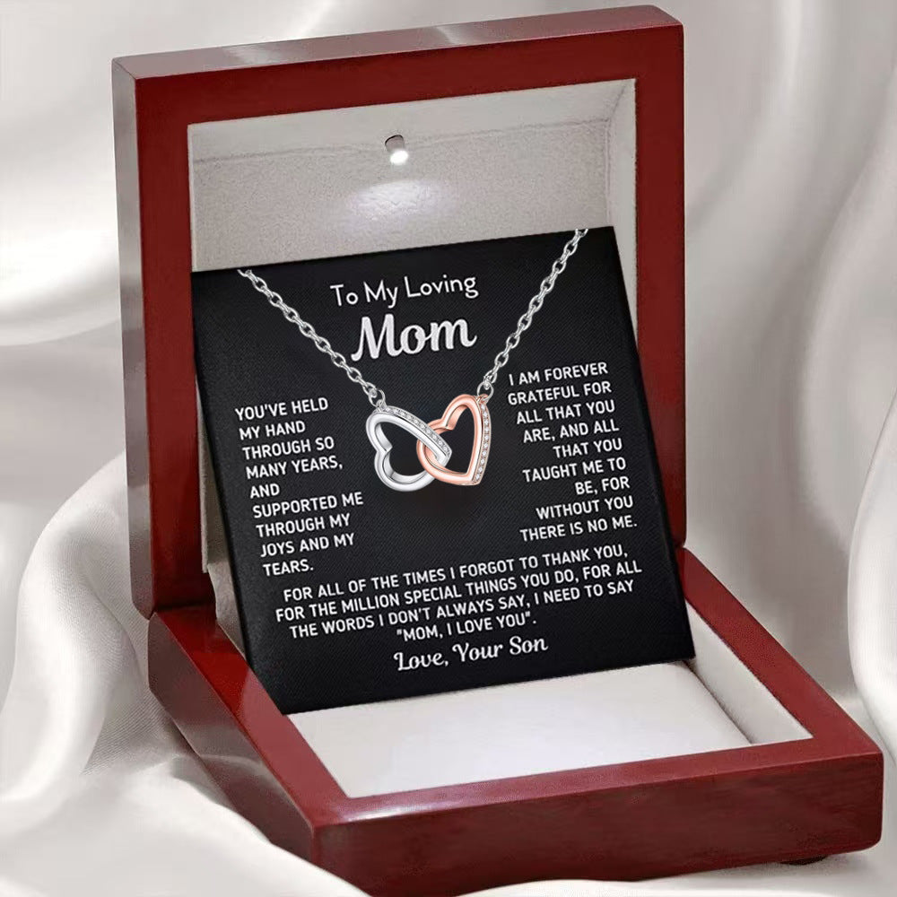 Fashionable Rhinestone Pendant Necklace for Women UK product image