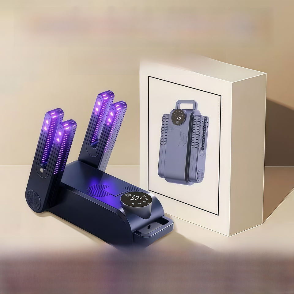 Intelligent constant-temperature shoe drying device