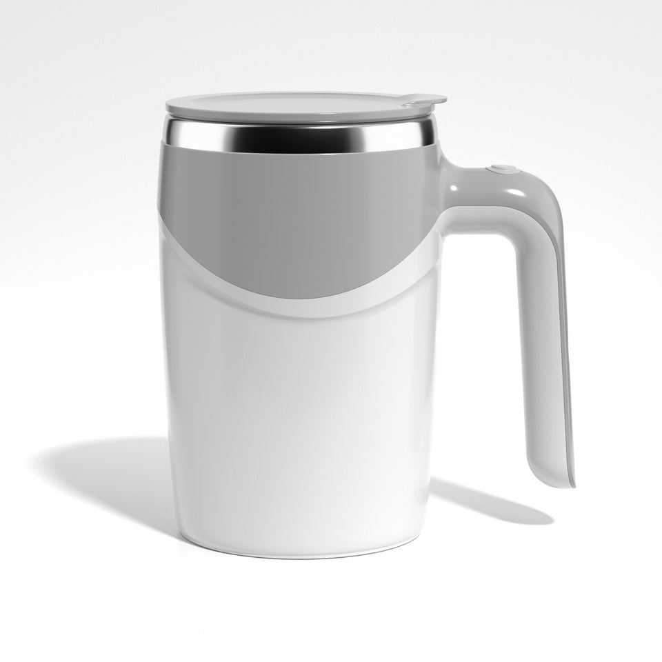 Rechargeable Automatic Stirring Cup – Electric Magnetic Self‑Stirring Coffee & Milkshake Mixer - Milk Frothers & Steamers | Buy Online in UK