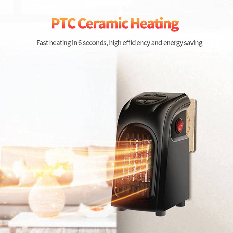 Winter Air Heater Fan – Electric Mini Ceramic Heater for Home, Office, and Camping - Space Heaters | Buy Online in UK