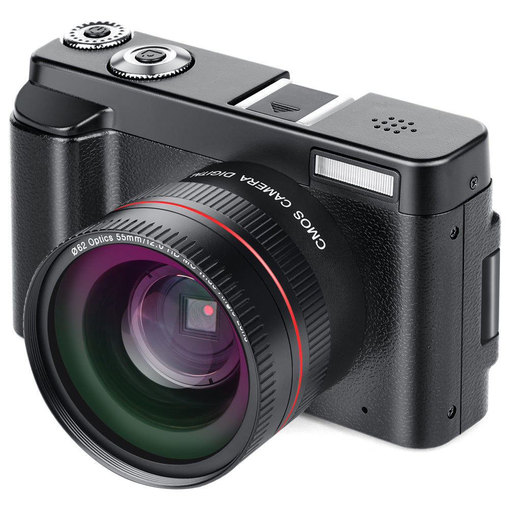 HD WIFI SLR Camera with Digital Flip Screen – Perfect for Vlogging & Photography - Compact Digital Cameras | Buy Online in UK