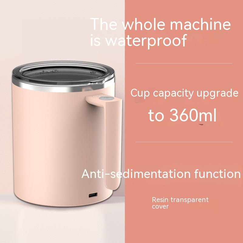 Portable Magnetic Automatic Mixing Coffee Cup – Rechargeable Smart Self‑Stirring Travel Cup - Mugs | Buy Online in UK