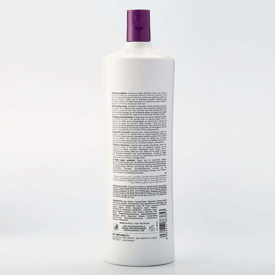 No Yellow - No-Yellow Mask, 1000 Ml, Extra Violet Pigment - Conditioners | Buy Online in UK
