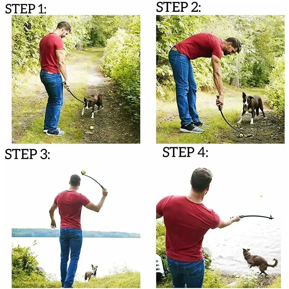 Pet Throwing Stick Dog Hand Throwing Ball Toys Pet - Uncategorized | Buy Online in UK