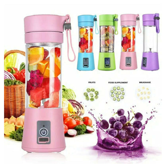 Portable USB Rechargeable Mini Blender – Electric Fruit Juicer - Food Blenders | Buy Online in UK