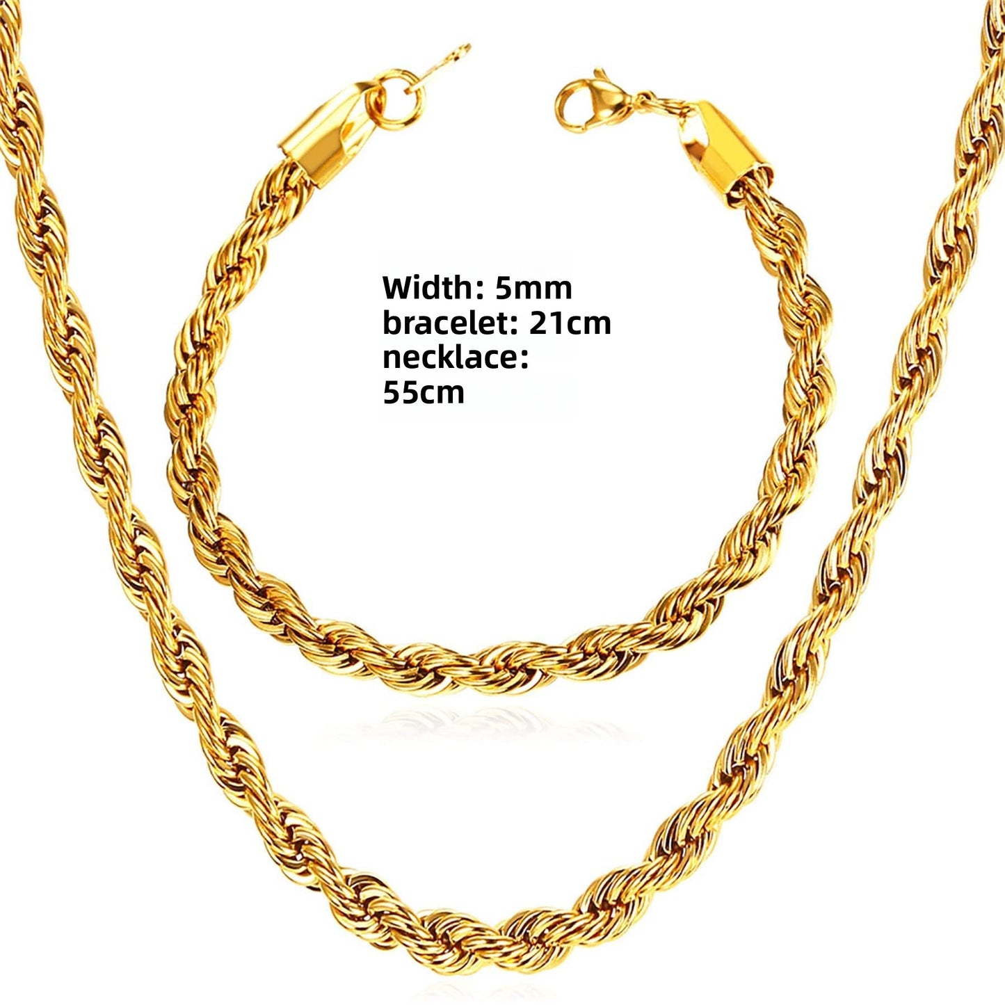 Stainless Steel Jewelry for Women & Men – Durable