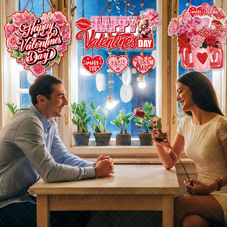 Valentine's Day Party Decoration Door Hanging - Party Streamers & Curtains | Buy Online in UK