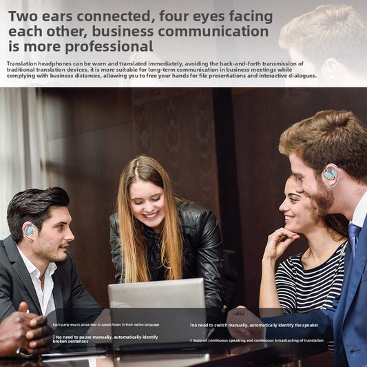 Smart translation Bluetooth headphones